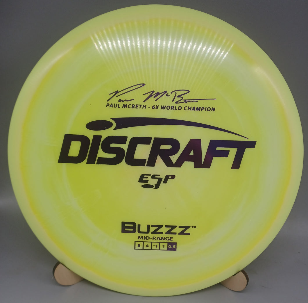 PAUL MCBETH 6X WORLD CHAMP ESP BUZZZ 175-176 GRAMS