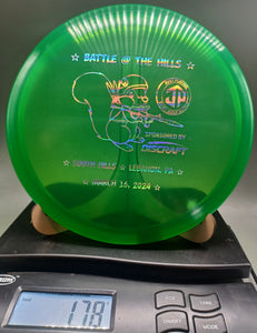 *2024 BATTLE AT THE HILLS* DISCRAFT CRYZTAL METEOR, ALL WEIGHTS