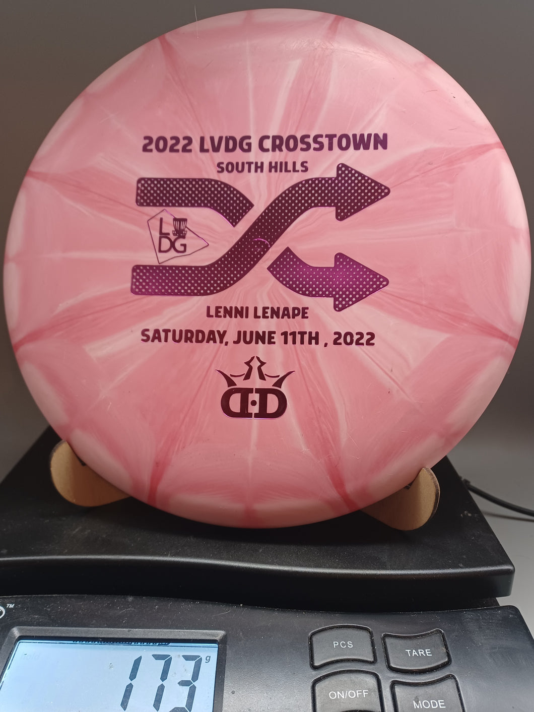 *2022 LVDG CROSSTOWN* DYNAMIC DISCS CLASSIC BLEND JUDGE, ALL WEIGHTS